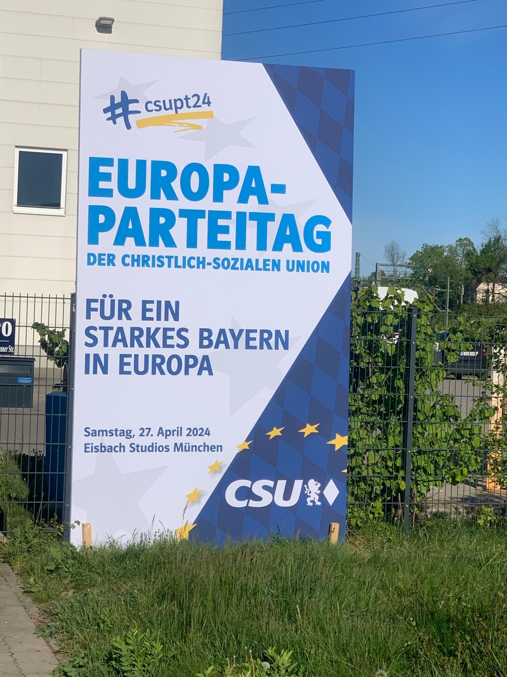Europa-Parteitag der CSU in München&nbsp;(27.4.2024)
