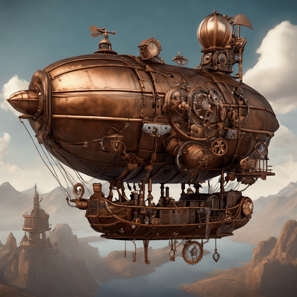 KI Kunstbild nach Steampunk Teil&nbsp;9